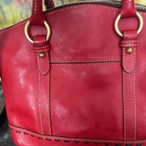 Dooney & Bourke Florentine Front Pocket Domed Satchel - Picture 5 of 8